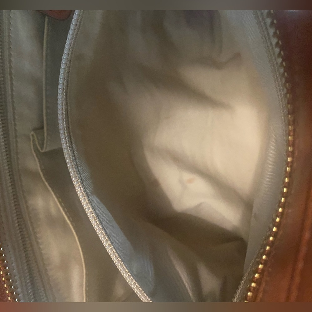 COACH Legacy Cognac Leather Handbag - Picture 8 of 17